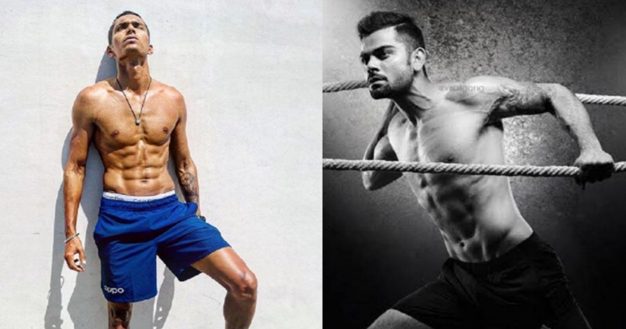 Indian cricketers with six-pack abs