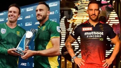 Faf reacts to ABD comparison