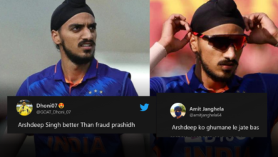 'Management Is Ignoring Arshdeep Just Like Our Crush Ignores Us'-Fans React As Indian Team Leaves Out Arshdeep Singh From The Playing XI For The 3rd ODI Against West Indies