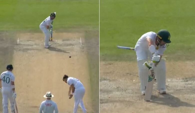 'The sound of Elgar's stump flying can become your text notification noise'-Twitter reacts as James Anderson bowls a jaffa to dismiss Dean Elgar