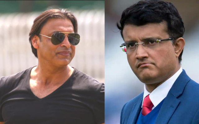 'We had settled on aiming for Ganguly's ribcage'-Shoaib Akhtar reveals the plans set by the Pakistani team while bowling to Sourav Ganguly