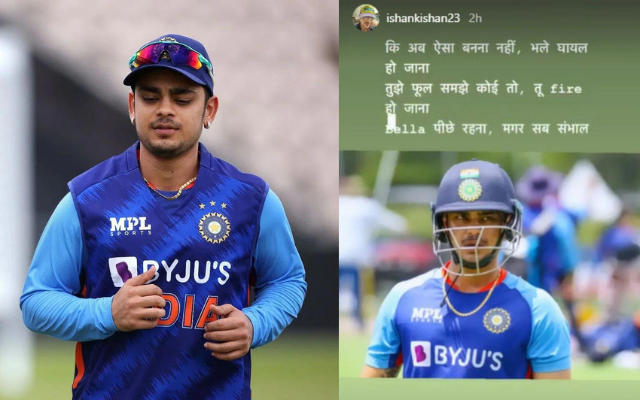 WATCH: Ishan Kishan shares a cryptic message after getting left out of the India squad for the Asia Cup 2022