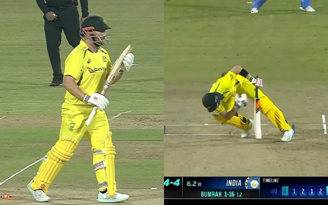 'Finch applauds Bumrah for his brilliant ball'-Twitter erupts as Jasprit Bumrah bowls a searing yorker to dismiss Aaron Finch