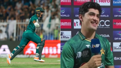 'Naseem can bat better than so called IPL finishers'-Twitter reacts as Naseem Shah wins the match for Pakistan against Afghanistan