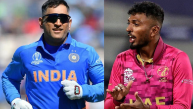"MS Dhoni gave me the advice....", UAE spinner Karthik Meiyappan recalls the advice given by MS Dhoni before the Ireland series in October 2021
