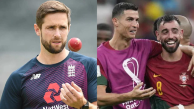 "What's snicko saying on that Ronaldo goal? flat line I suppose", Chris Woakes and Saqib Mahmood reacts to Bruno Fernandes and Cristiano Ronaldo goal controversy