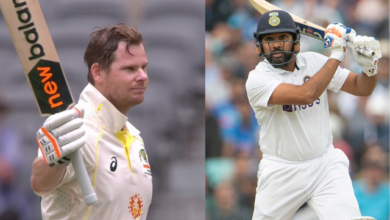 "Rohit Sharma without playing much test cricket, unbelievable", Twitter reacts as Steve Smith equals Rohit Sharma in the most international century list
