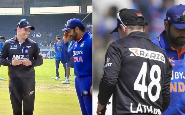 "I demand Oscar for this historical toss" - Twitter erupts after Rohit Sharma suffers hilarious brain fade moment during the toss