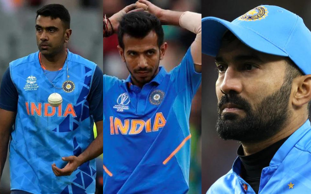 "At least Ashwin was a better batsman than DK in T20 WC 2022" - Twitter reacts after Dinesh Karthik said Yuzvendra Chahal would have done a lot more damage and said Ravi Ashwin didn't end T20 World Cup well