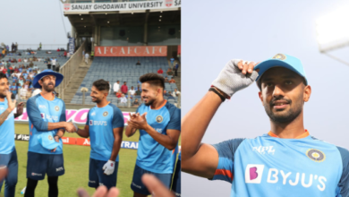 "Finally !! Phew !" - Twitter reacts as Rahul Tripathi receives his T20I India cap