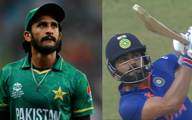 "Most loved Pakistani cricketer in India" - Twitter reacts as Hasan Ali posts a special tweet after Virat Kohli scored his 46th ODI century