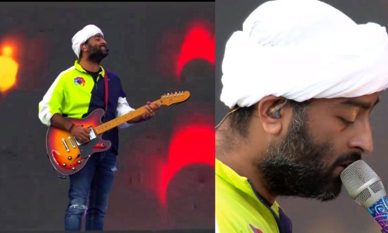 "Truly blessed to have Arijit Singh in my era" - Twitter reacts as Arijit Singh kick-starts IPL 2023 ceremony on a grand note