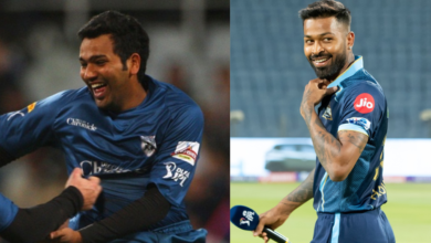 "Rohit at DC is different gravy" - Twitter reacts as Rohit Sharma and Hardik Pandya are the only two Indians to have 300 runs and 10 wickets in an IPL season