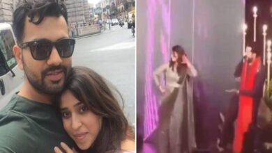 "Man surely loves his wife otherwise which batter will miss a match at Wankhede" - Twitter reacts after Rohit Sharma dances with his wife Ritika at his brother-in-law's wedding ceremony