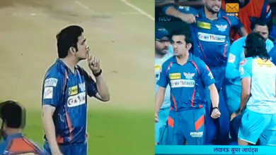 "Chinnaswamy deserved this humbling after those abusive chants against Rohit" - Twitter reacts after Gautam Gambhir silences RCB fans with gesture