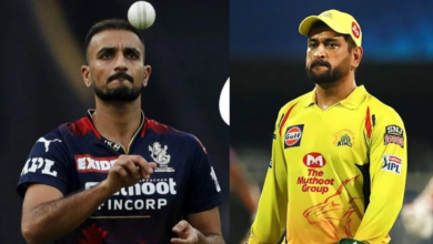 "Harshal's contribution is crucial here" - Twitter reacts as CSK need to beat RCB by around 60 runs to climb to the 2nd spot