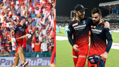 “What kind of friendship is this?”, Twitter user reacts as Glenn Maxwell calls Virat Kohli as IPL GOAT and gets out for duck under his captaincy