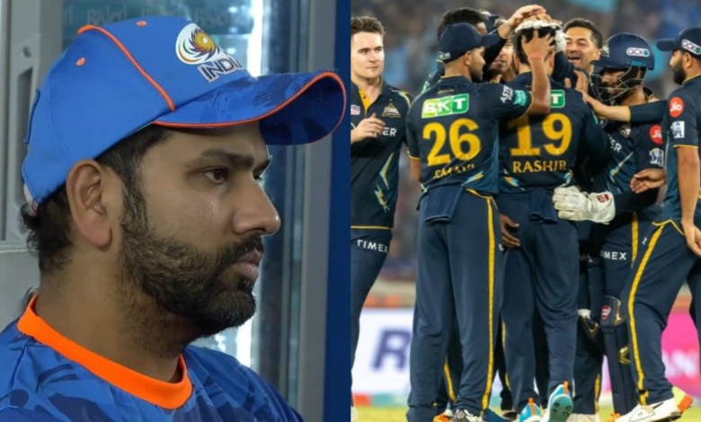 "MI faces their biggest defeat since 2017" - Twitter erupts after Gujarat Titans defeat Mumbai Indians by 55 runs to move to the 2nd spot