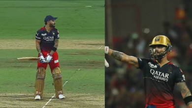 "Costly dismissal at the wrong time" - Twitter reacts after RCB loses prized wicket of Virat Kohli in run-chase against KKR