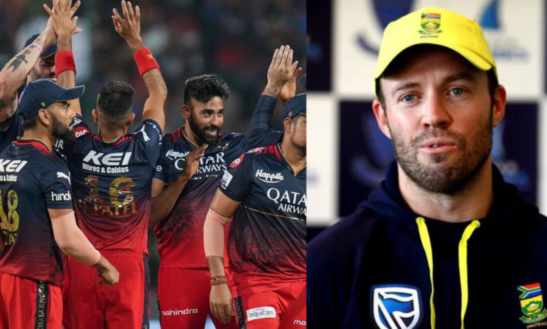 "Beware RCB!! He said same for India before T20 World Cup last year" - Twitter reacts after AB de Villiers said he wants RCB to win the IPL