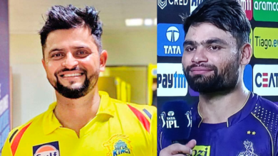 "It's so great to see young talents idolize Raina" - Twitter reacts after Rinku Singh said Suresh Raina has been his idol since the start