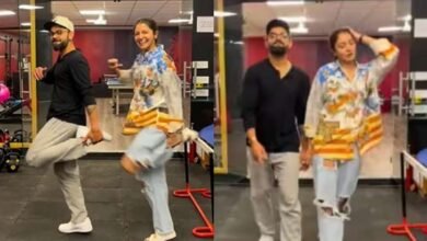 "If you get injured, I will have a heart attack for sure" - Twitter reacts after Virat Kohli and Anushka Sharma dance to a Punjabi song