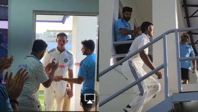 VIDEO: Special Reception For Yashasvi Jaiswal From The Indian Dressing Room