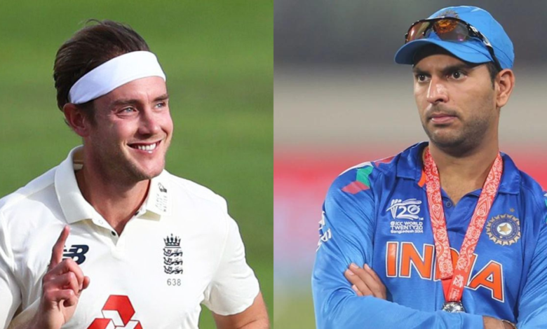 "Take A Bow" - Yuvraj Singh Comes Up With A Beautiful Retirement Wish For Stuart Broad